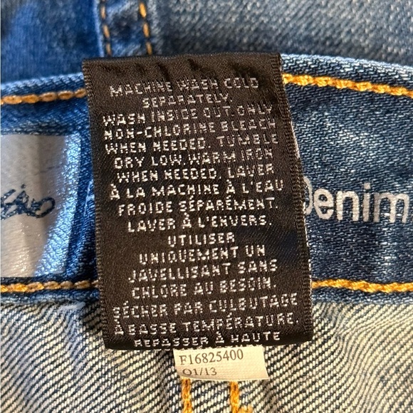 Wassio Women's Premium Denim Boyfriend Blue Jeans Casual Ladies Size 8 Cropped - Picture 7 of 16